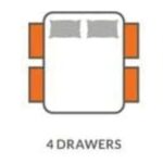 4 Drawers